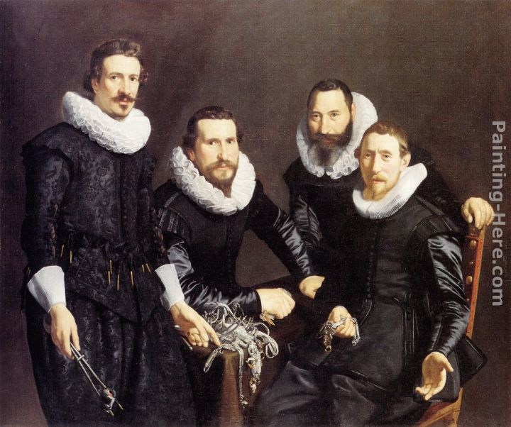 Thomas de Keyser The Syndics of the Amsterdam Guild of Goldsmiths